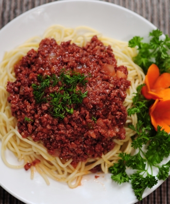 Mỳ Ý Bò Bằm